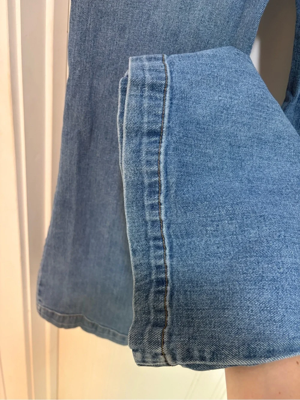 ROLLA’S Eastcoast Wide Leg Flare Jean - Silverlake High Rise Size 31 / US 12 - Picture 10 of 15